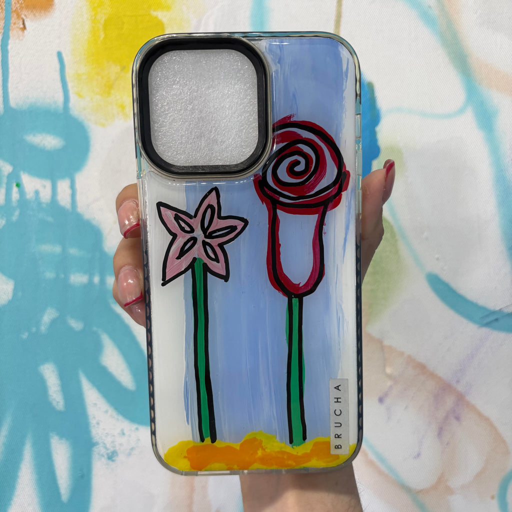 Funda ultra protectora pintada a mano para iPhone 14 Pro Max - Mich