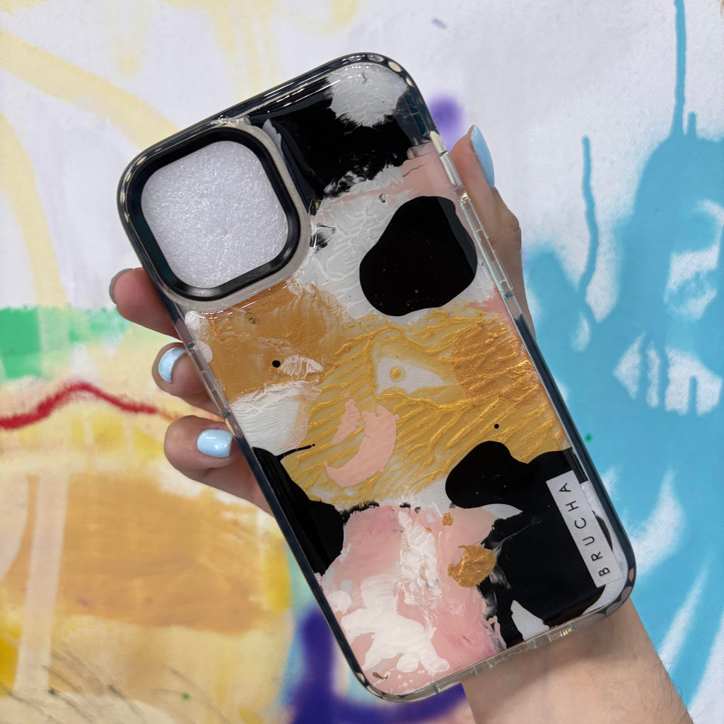 Funda ultra protectora pintada a mano para iPhone 13 - Holo