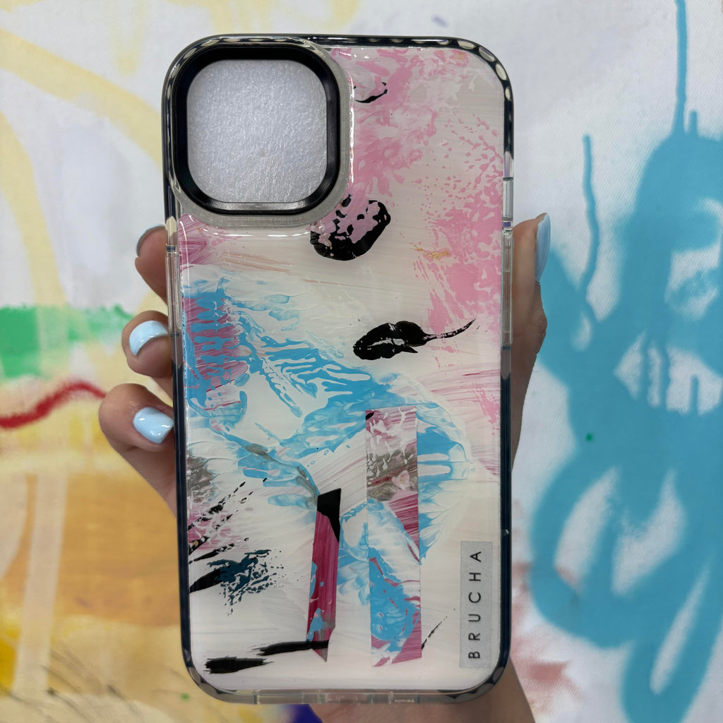 Funda ultra protectora pintada a mano para iPhone 13 - Cyber