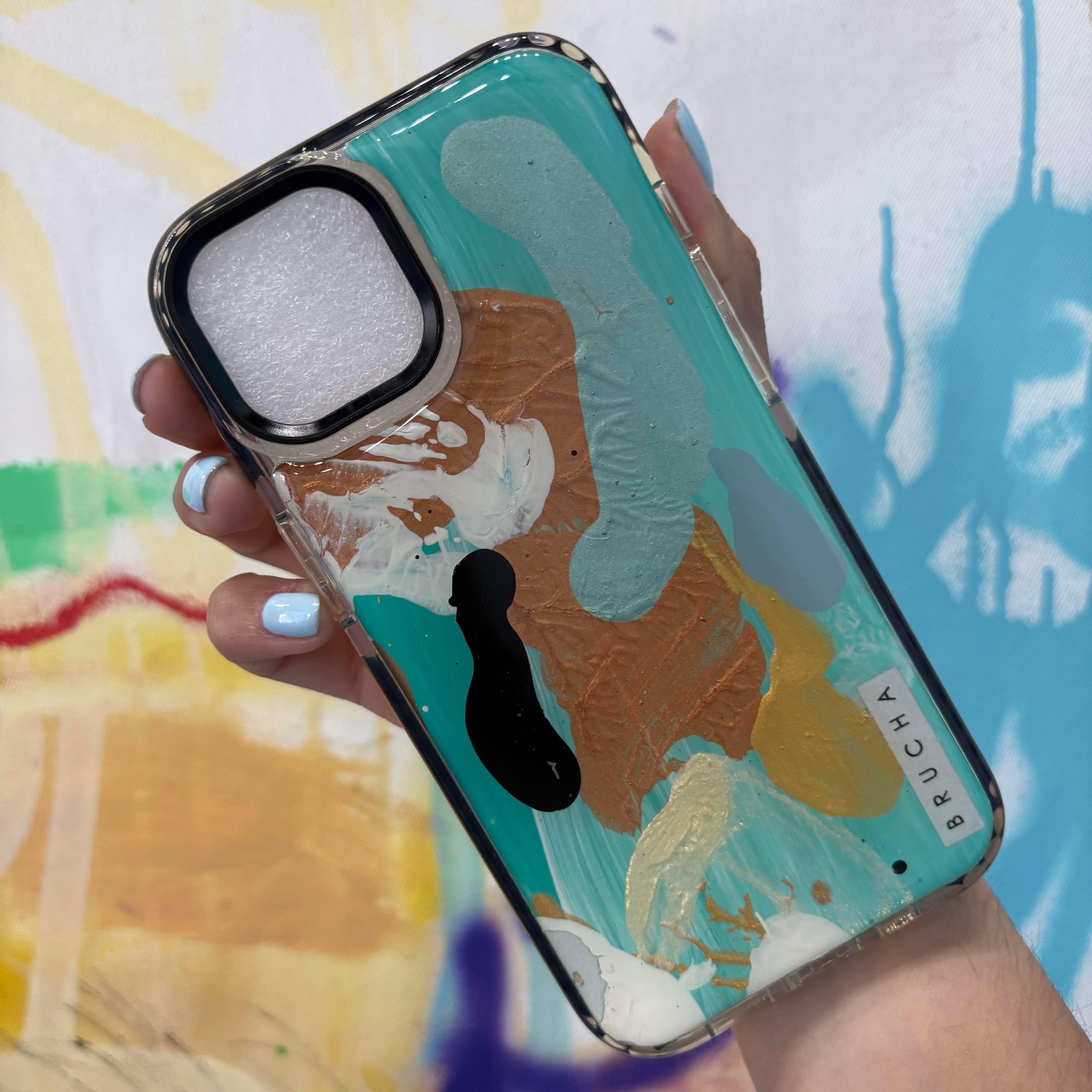 Funda ultra protectora pintada a mano para iPhone 13 - Snap