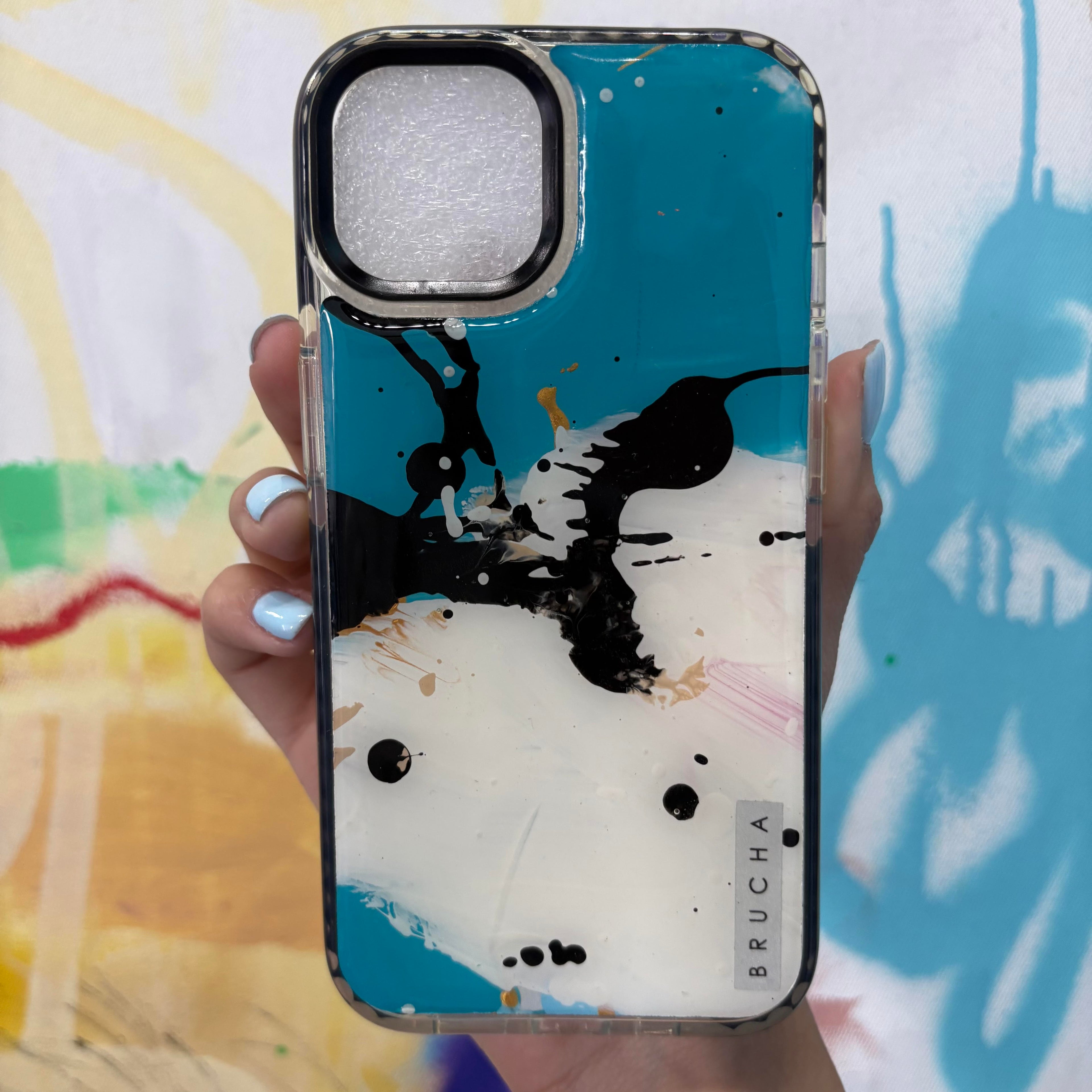Funda ultra protectora pintada a mano para iPhone 13 - Level