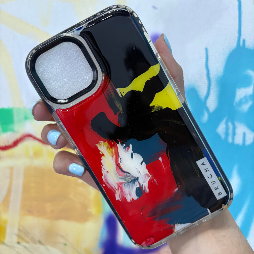 Funda ultra protectora pintada a mano para iPhone 13 - Shadow