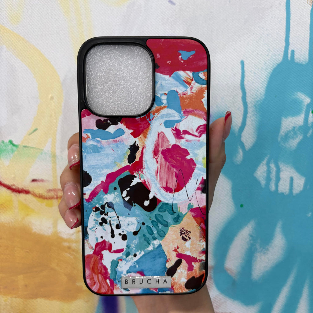 Funda ultra protectora pintada a mano para iPhone 13 Pro - Aura