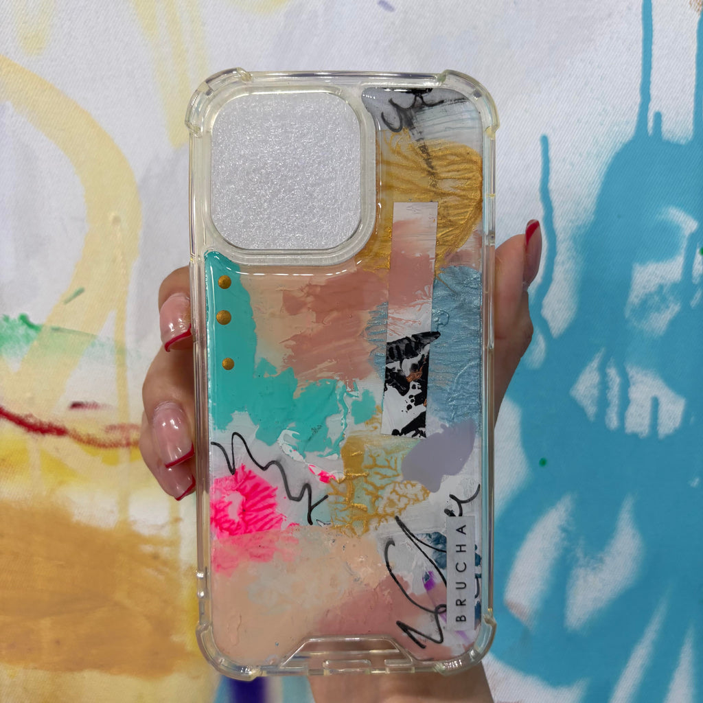 Funda ultra protectora pintada a mano para iPhone 13 Pro - Breeze