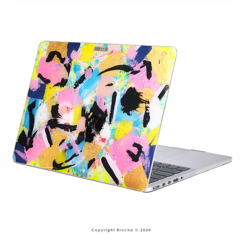 Funda ultra protectora para MacBook Air 11" pintada a mano pieza única - Once