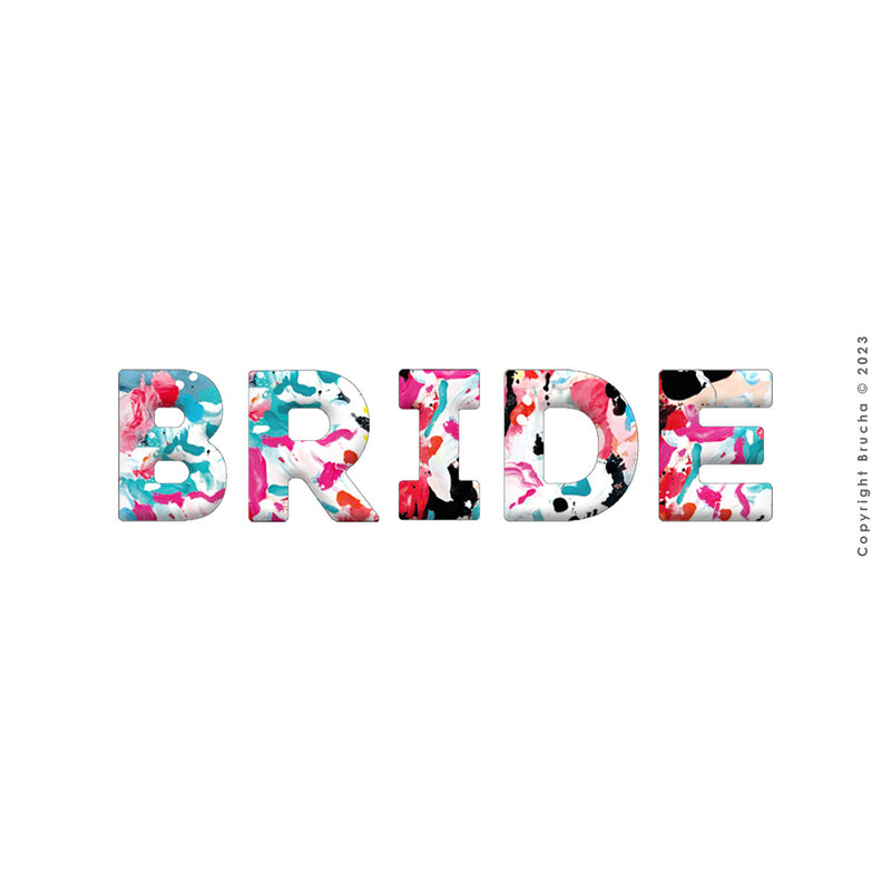 Termo BRIDE con Inicial Colores 20 oz