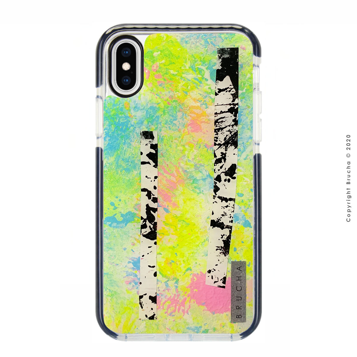 Funda ultra protectora pintada a mano para iPhone X Max - Fur
