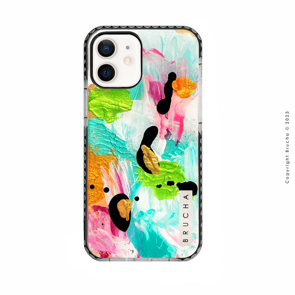 Funda ultra protectora pintada a mano para iPhone 12 mini – Yishun