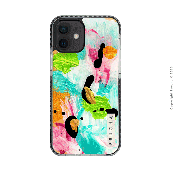 Funda ultra protectora pintada a mano para iPhone 12 mini – Yishun