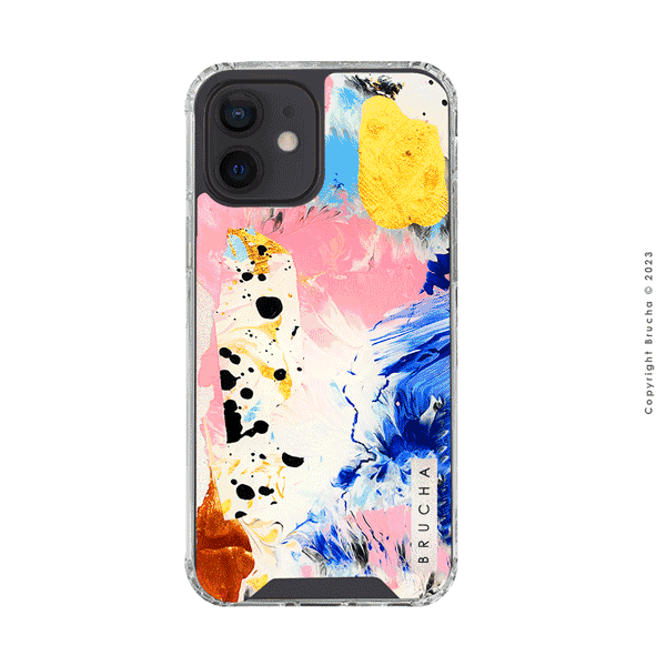Funda ultra protectora pintada a mano para iPhone 12 mini – Coast