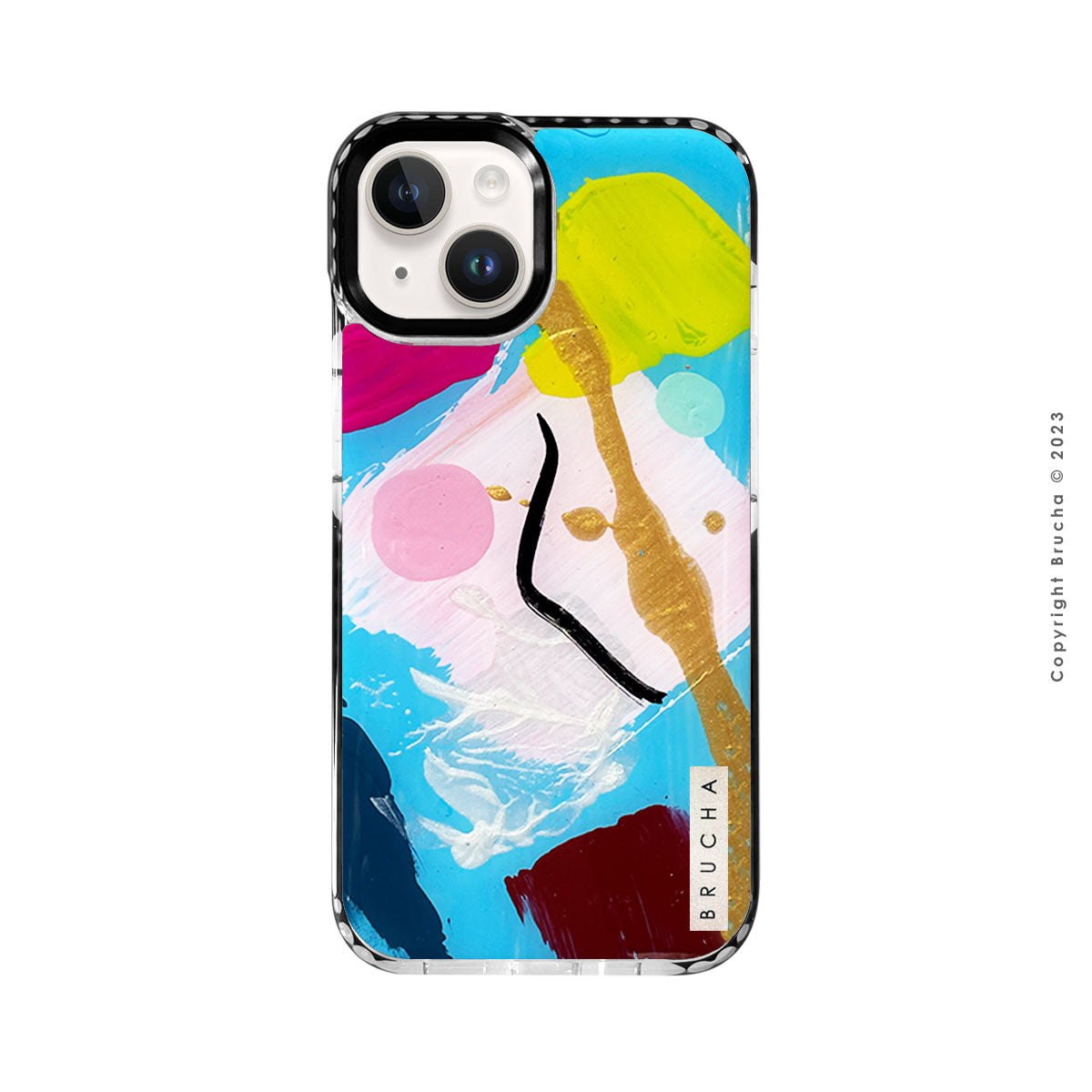 Funda ultra protectora pintada a mano para iPhone 13/14 - Mesd