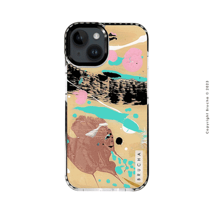 Funda ultra protectora pintada a mano para iPhone 13/14 - Mwer