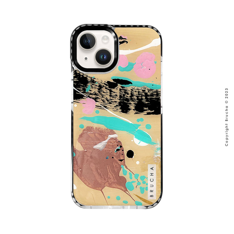 Funda ultra protectora pintada a mano para iPhone 13/14 - Mwer