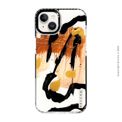 Funda ultra protectora pintada a mano para iPhone 14/15 Plus – Whisky