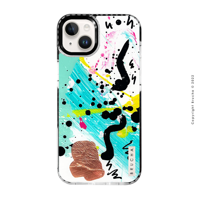 Funda ultra protectora pintada a mano para iPhone 14/15 Plus – Gela