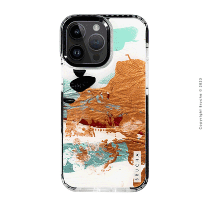 Funda ultra protectora pintada a mano para iPhone 14 Pro Max - Naím