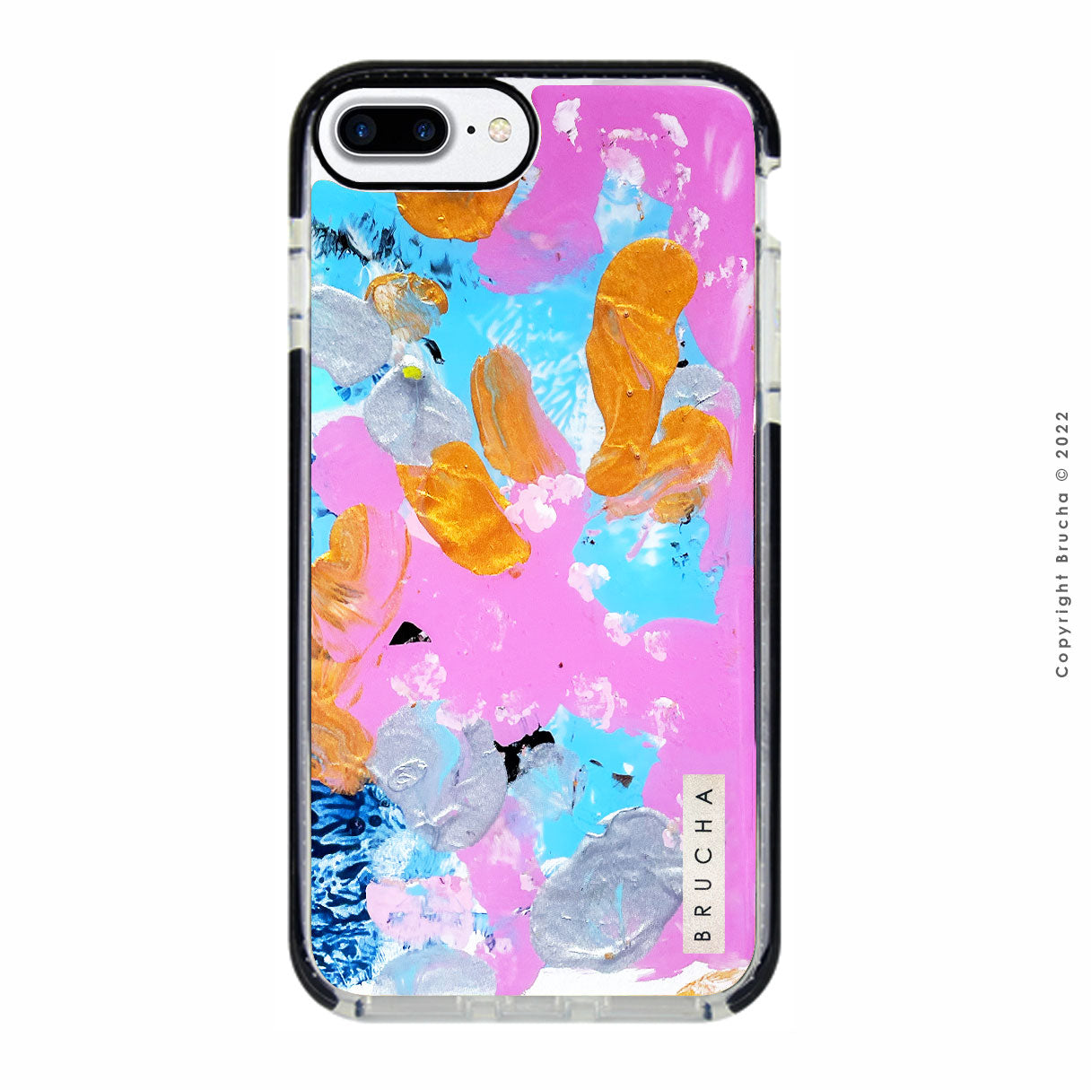 Funda ultra protectora pintada a mano para Iphone 6/7/8 Plus – Ochenta