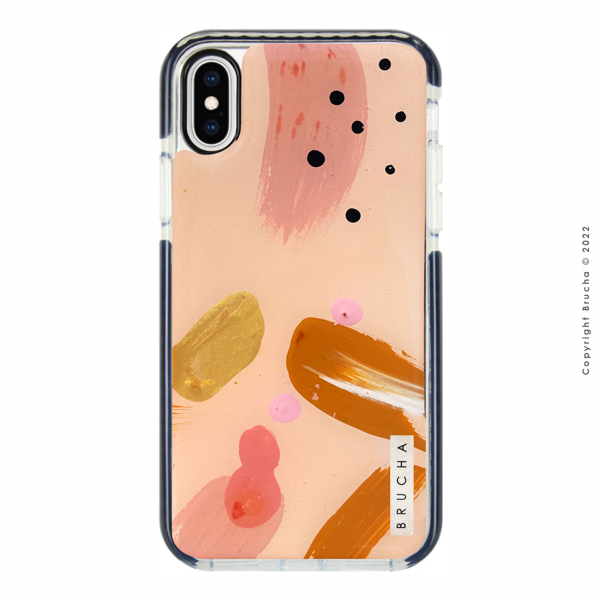 Funda ultra protectora pintada a mano para iPhone X/XS – Olga