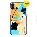 Funda ultra protectora pintada a mano para iPhone X/XS Value Kit – Cancún