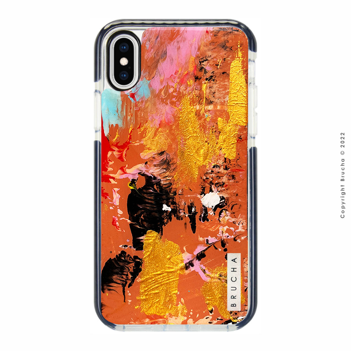 Funda ultra protectora pintada a mano para iPhone X Max - Presen – BRUCHA