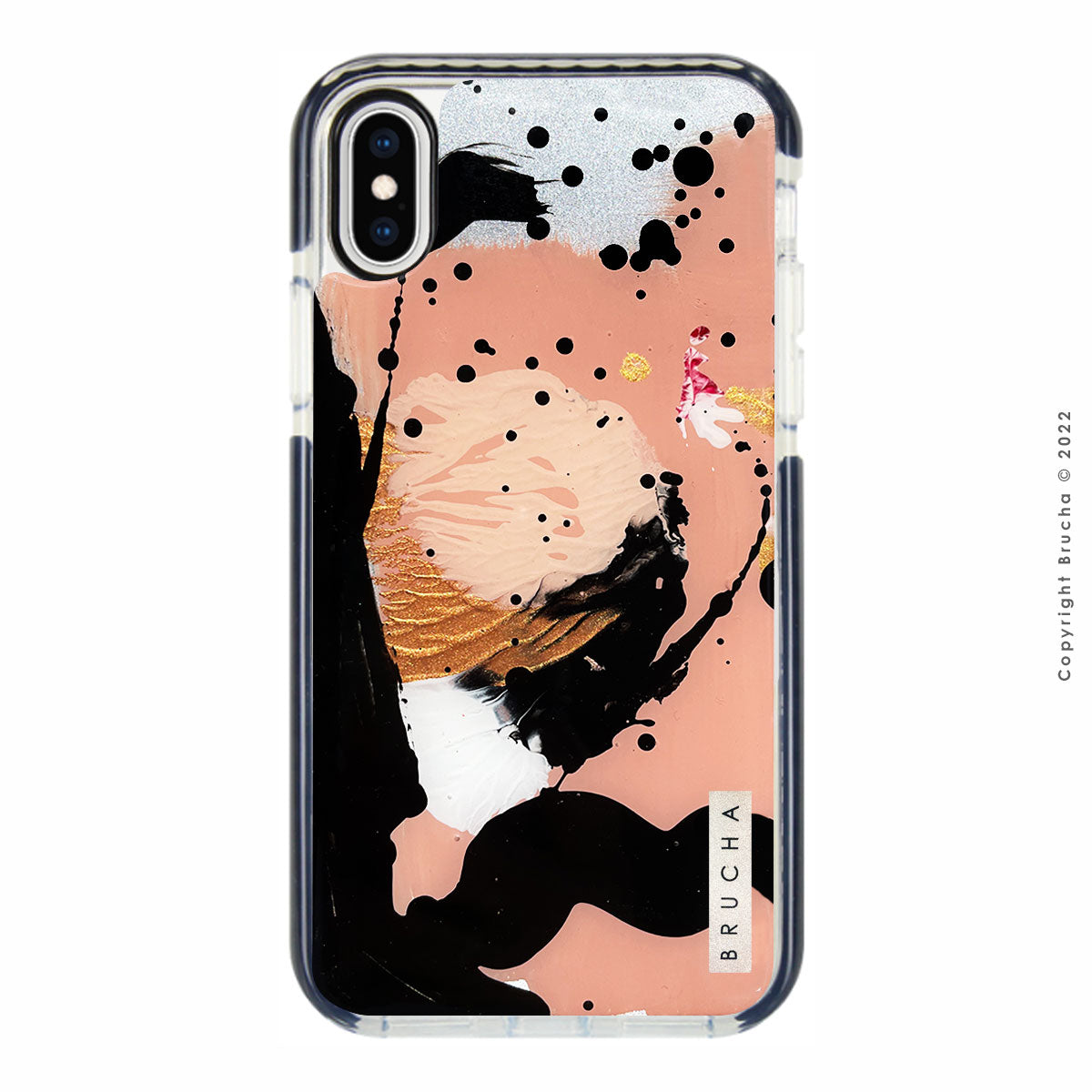 Funda ultra protectora pintada a mano para iPhone X Max – Rif
