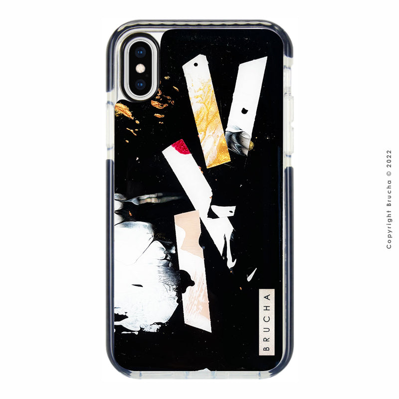 Funda ultra protectora pintada a mano para iPhone X Max - Frost