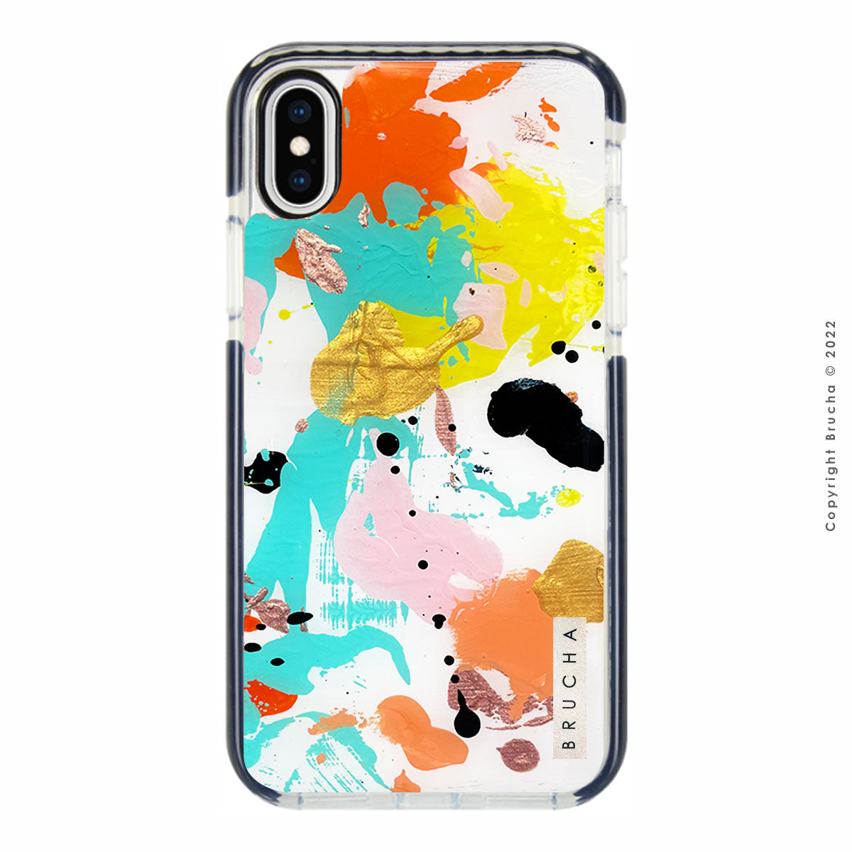 Funda ultra protectora pintada a mano para iPhone X Max – Wica