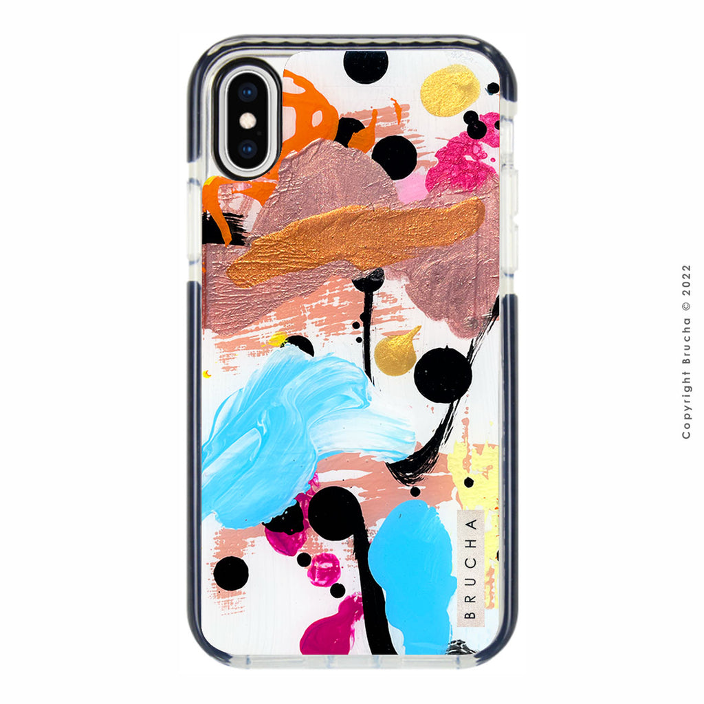 Funda ultra protectora pintada a mano para iPhone X Max - Ium