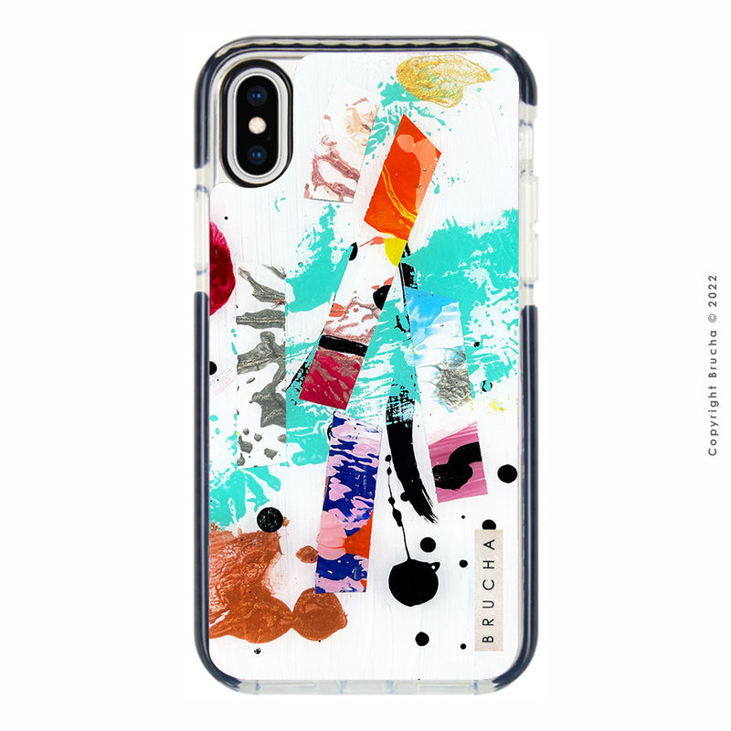 Funda ultra protectora pintada a mano para iPhone X Max – Sam