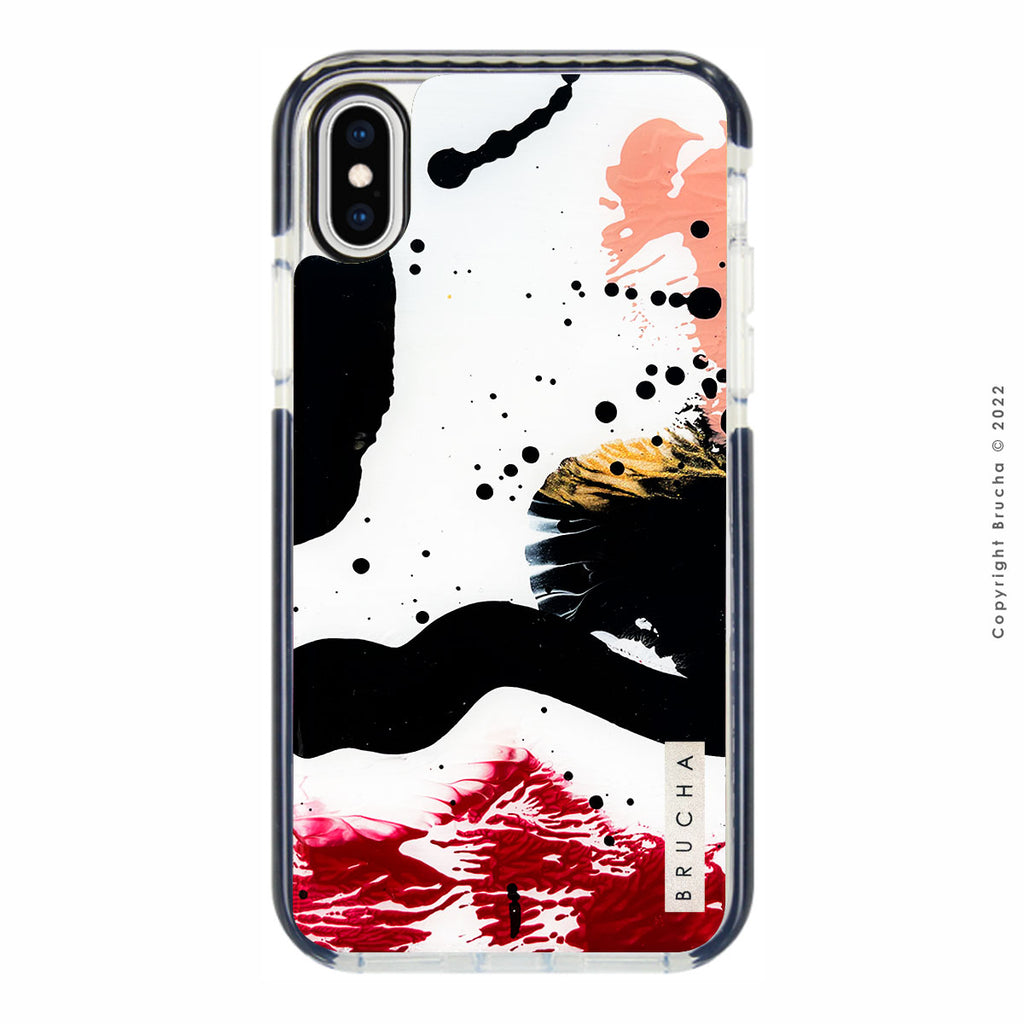 Funda ultra protectora pintada a mano para iPhone X Max - Kai