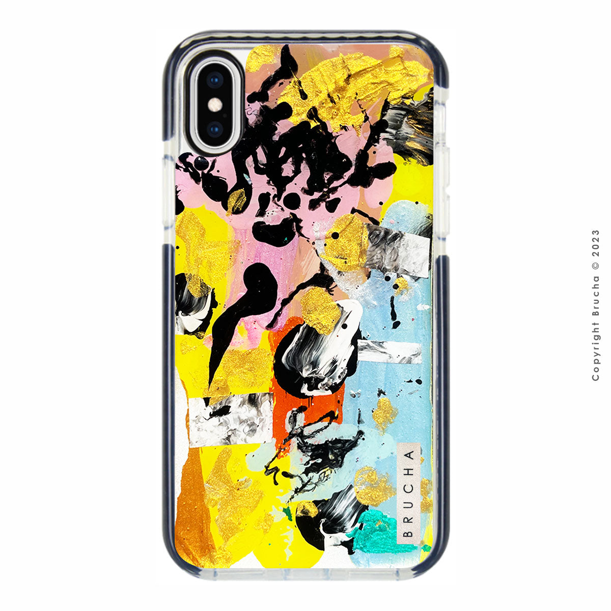 Funda ultra protectora pintada a mano para iPhone X Max - Figarus