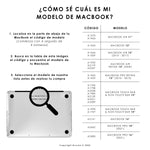 Funda ultra protectora para MacBook Air 11" pintada a mano pieza única - Once