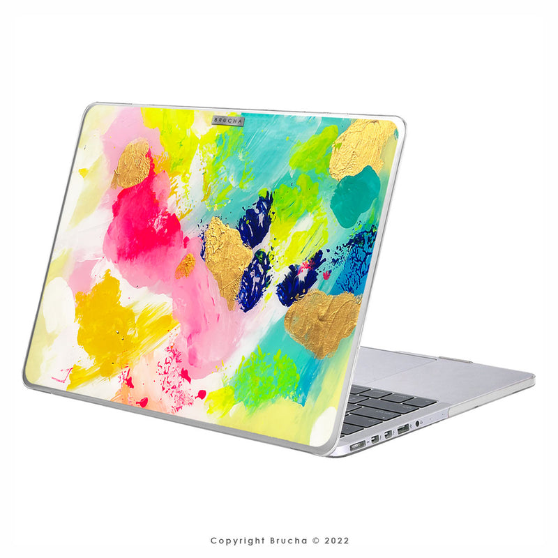 Funda ultra protectora para MacBook 16" pintada a mano pieza única - Jimy