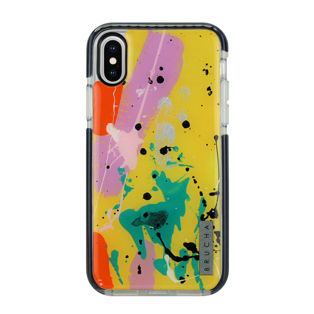 Funda ultra protectora pintada a mano para iPhone XR – Cancún – BRUCHA