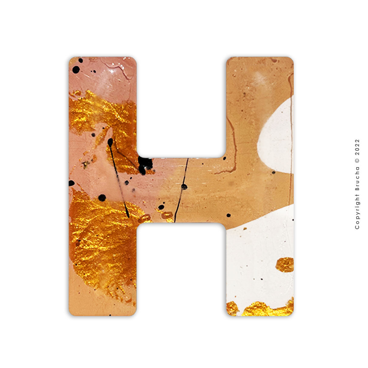 H  -nude sticker