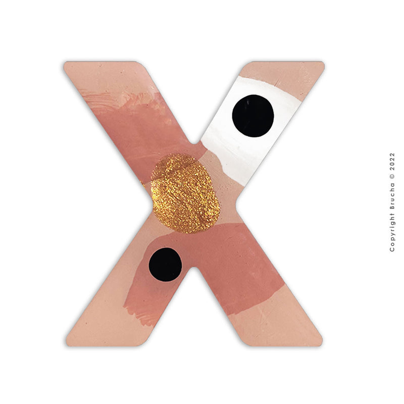 X  -nude colección sticker