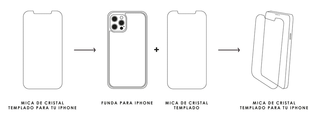 Agrega Phone Holder y Mica de Cristal
