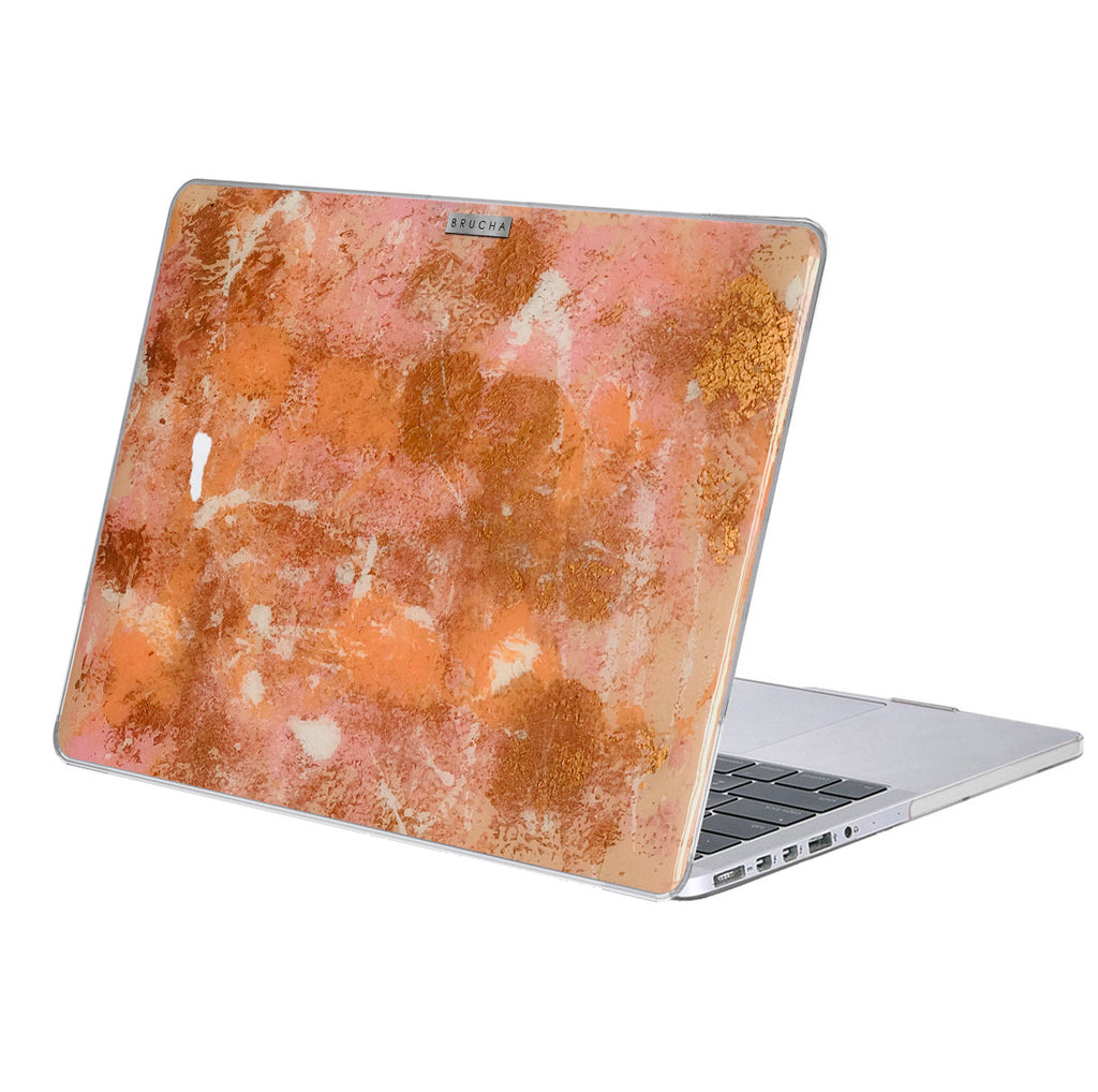 Funda ultra protectora para MacBook Touch Bar & Non Touch Bar 15" pintada a mano pieza única - Enzo