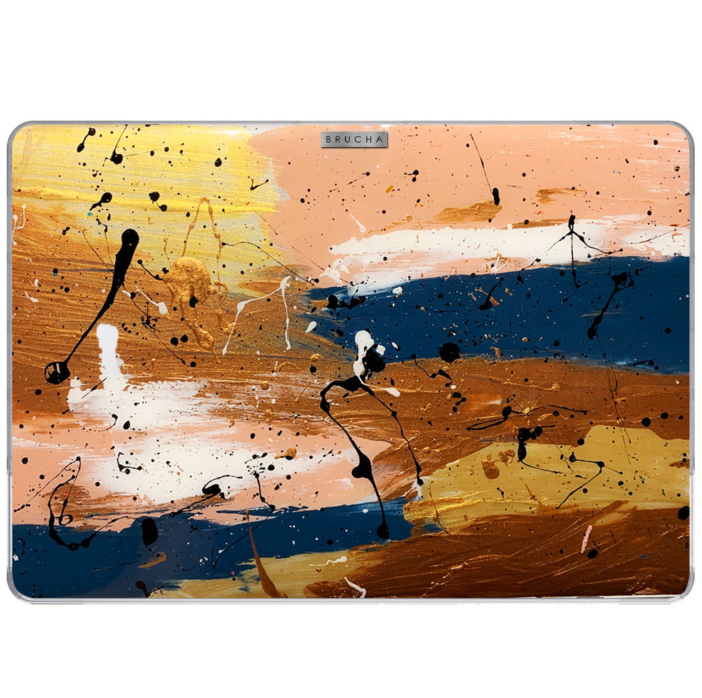 Funda ultra protectora para MacBook Air 11" pintada a mano pieza única - Crown