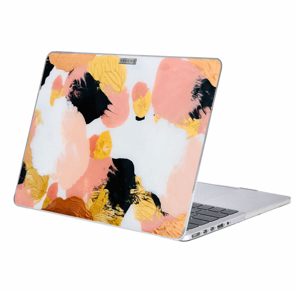 Funda ultra protectora para MacBook Touch Bar & Non Touch Bar 15" pintada a mano pieza única - Halo