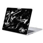 Funda ultra protectora para MacBook Touch Bar & Non Touch Bar 15" pintada a mano pieza única - Pared Negra