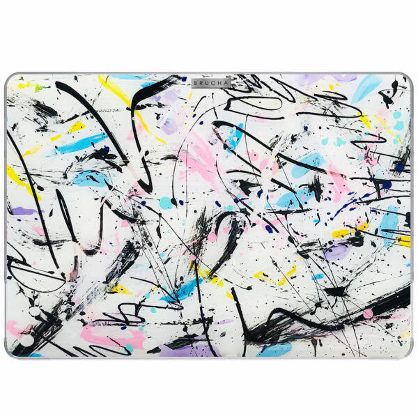Funda ultra protectora para MacBook Touch Bar & Non Touch Bar 15" pintada a mano pieza única - Street Art