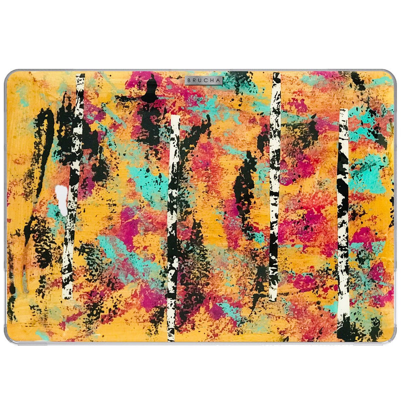 Funda ultra protectora para MacBook Air 11" pintada a mano pieza única - Versalles